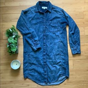 Madewell Denim Shirt Dress